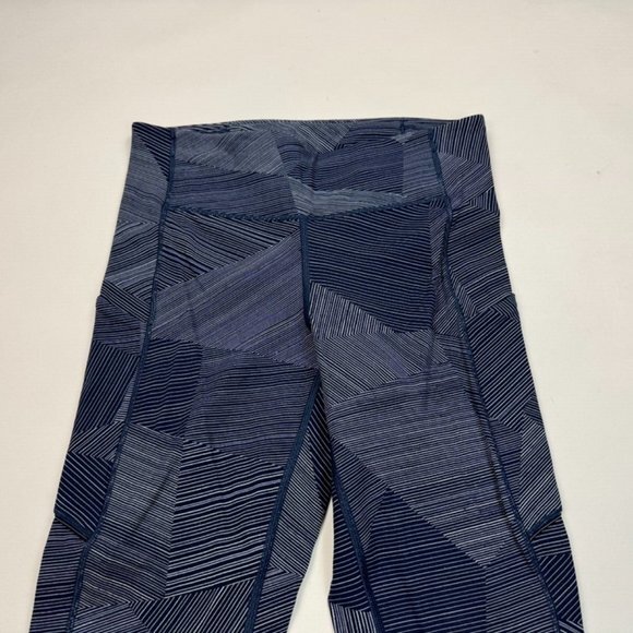 Lululemon Speed Up Crop 21" Leggings Women 6 EUC Pocket‎ Stretch Run Gym Yoga - Picture 4 of 10